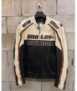 Men&#39;s Harley Davidson Genuine Cowhide  Leather Jacket - $1.40 CAD