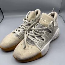 Adidas Pro Vision Sneaker Shoes Men 8.5 White/Light Brown D96945 - $46.44