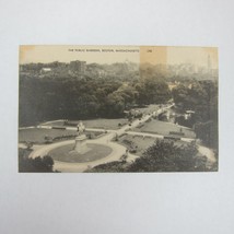 Vintage Collotype Postcard Boston Massachusetts Public Gardens UNPOSTED RARE - £4.71 GBP