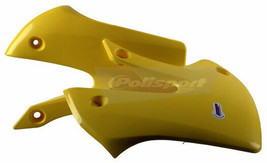 Polisport Radiator Shrouds Yellow for Suzuki 2003-2005 RM65 DR-Z110Mfg Fit/No... - £43.44 GBP