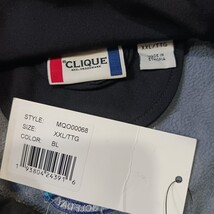 Clique MQO00068 Men's Black Insulated Tech Full Zip Sleeveless Vest Size 2XL image 3