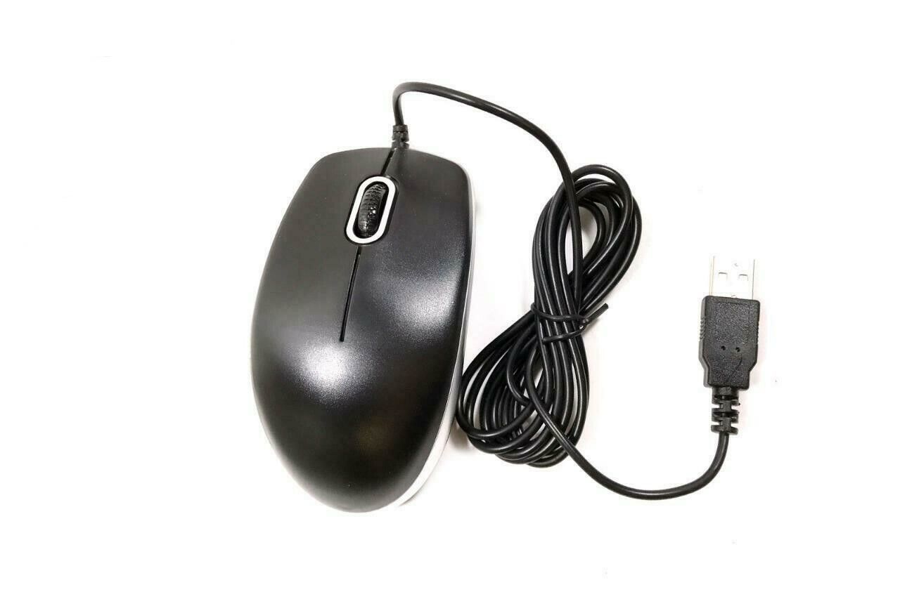 iMicro MO-9211U Ergonomic Design Wired USB Optical Mouse - Black Silver - $12.45