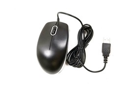 iMicro MO-9211U Ergonomic Design Wired USB Optical Mouse - Black Silver - £9.79 GBP