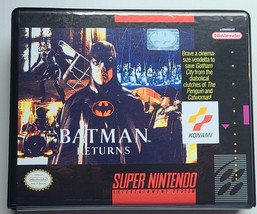 Batman Returns CASE ONLY Super Nintendo SNES Box BEST QUALITY AVAILABLE - £10.14 GBP