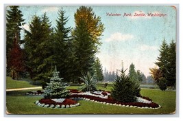 Volunteer Park View Seattle Washington WA DB Postcard N24 - £3.04 GBP