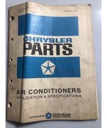 1964-1967 Chrysler Parts Air Conditioners Application &amp; Specifications -... - $505.29 MXN