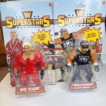 WWE Superstars Hulk Hogan + Ric Flair NWO Mattel  Action Figure Series 1 (New) - £19.73 GBP