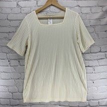 Roamans Top Ivory Womens Sz M Med - £9.38 GBP