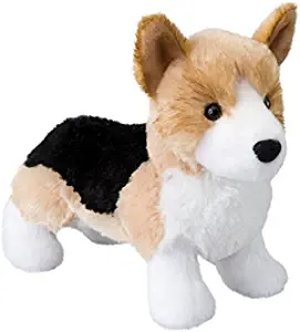 Tri-Color Corgi Dog Plush Stuffed Animal - £13.54 GBP