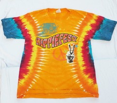 Hippiefest 2006 T-shirt Tie Dye Size S Blood, Sweat &amp; Tears, Rare Earth - £27.28 GBP