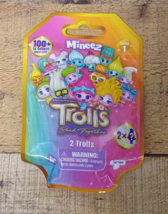 Trolls Band Together Mineez 1.5&quot; Inch Collectible Figures 2 Pack Series 1 - £8.76 GBP