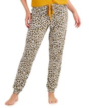 Jenni Womens Printed Jogger Pajama Pants Size Large Color Animal - £20.70 GBP