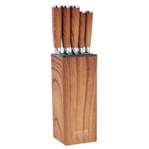 Gibson Home Jacksboro 6 Piece Stainless Steel Cutlery Set with Block in ... - $57.81