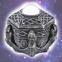 FREE W $99 Haunted CRYSTAL BALL BOX CHARGE & SEE FUTURE 300X MAGICK WITCH  image 2