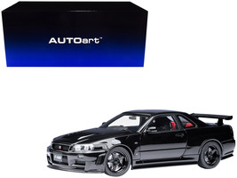 Nissan Nismo R34 GT-R Z-TUNE RHD Right Hand Drive Black Pearl 1/18 Model Car Aut - £216.38 GBP