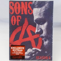 Sons of Anarchy Season 6 DVD 2013 Factory Sealed  Exclusive Extras - £15.43 GBP