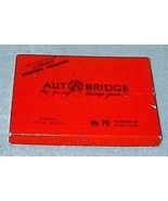 Vintage Auto bridge Play Yourself Bridge Game No. PB 1959 - $17.71 CAD