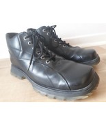 BED STU Ankle Boots Men&#39;s Size US 10 EU 43 Black Leather   W - €43,83 EUR