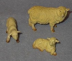Made in Germany Bullyland Soft Sheep Farm Animals Nativity Cresh - £7.88 GBP