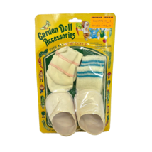 VINTAGE 1983 TOTSY GARDEN DOLL ACCESSORIES CABBAGE PATCH KIDS SOCKS &amp; SH... - $443.51 MXN