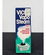 Vintage Vicks Vapo Steam Liquid Medication, 4 fl. oz. Glass Bottle - $375.38 MXN