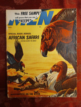 MEN magazine August 1954 Jack Ritchie African Safari Ray Robinson - £9.52 GBP