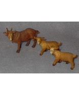 Made in Germany Bullyland Soft Goats Farm Animals Nativity Cresh - $13.54 CAD