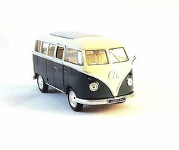 1963 Volkswagen T1 Bus, Dunkelgrün Welly 1/32 Diecast Auto Sammlermodell,Neu - £26.77 GBP