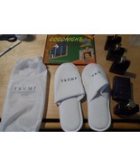 Donald Trump Hotel Collection Slippers Shampoo Conditioner + Book Goodni... - $562.53 MXN