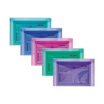 Snopake 12844 Polyfile A4 Popper Wallet File with Press Stud  Electra As... - $18.00