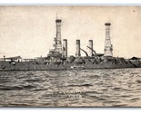 United States Battleship USS Louisiana C E Waterman UNP DB Postcard P25 - £4.94 GBP