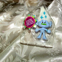 TROLL 'hair with flair' lavender/blue, end of hair to feet = 5" (H/bag) - $5.10