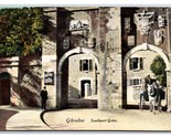 Southport Gates Gibraltar UK UNP Unused DB Postcard H21 - $3.91