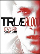 TRUE BLOOD Stephen Moyer 2012 HBO TV Series advertisement 8 X 11 ad print - $4.01