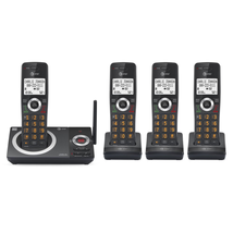 ATT 4 Landline Cordless Telephone Answering System Call ID Wireless Home Office - £62.26 GBP
