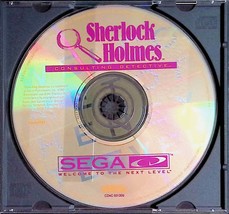 Sherlock Holmes: Consulting Detective [Sega CD, 1992] / Disc &amp; Jewel Case Only.. - £2.72 GBP