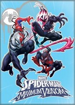 Marvel Maximum Venom Spider-Man Group Art Image Refrigerator Magnet NEW UNUSED - £3.18 GBP