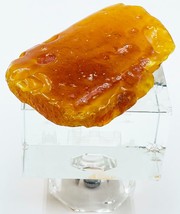 Large Amber Stone Genuine Baltic Amber Stone raw Amber piece Collector&#39;s Amber - £384.81 GBP