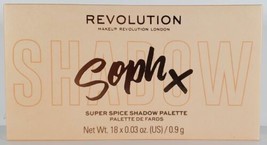 Revolution Makeup London Soph X Super Spice Shadow Palette 18 Shade NIB - £15.94 GBP