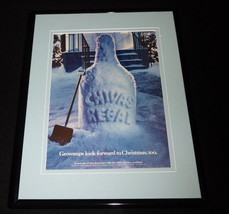 1986 Chivas Scotch Whisky / Christmas Framed 11x14 ORIGINAL Advertisement - $34.64