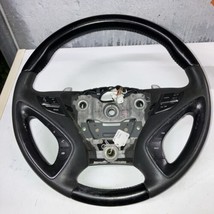 2011-2014 Hyundai Sonata Steering Wheel Black With Controls Audio Cruise... - $56.10