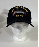 The Corps USS Frank Cable AS-40 Logo Blue Adjustable Baseball Cap Hat - €40,88 EUR