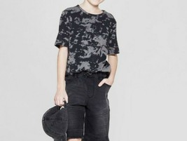 art class Boy&#39;s Short Sleeve Longer Length Heather Gray T-shirt Size XS(4/5) - £34.01 GBP