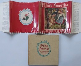 1941 antique ELIN&#39;S AMERIKA Marguerite deAngeli stated 1st ED HB DJ - £98.88 GBP