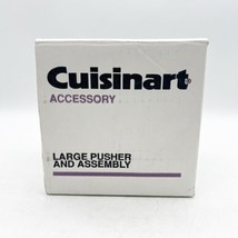 Cuisinart DLC-10 Plus Food Processor Chute Pusher Assembly PartS DLC-118BA White - £23.88 GBP