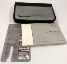 2004 Nissan Maxima Owners Manual Handbook Set with Case OEM I03B46005 - $11.69