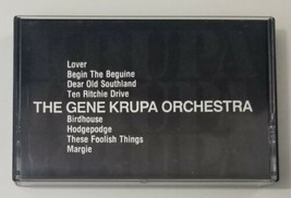 The Gene Krupa Orchestra Cassette Tape 1984 Memory Lane Music - £11.26 GBP