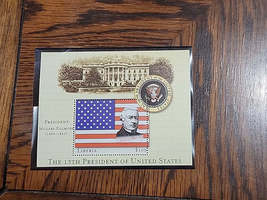 13th President Millard Fillmore $100 Stamp Liberia Mystic Stamp Company - $18.40 MXN