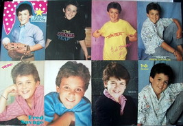 FRED SAVAGE ~ (20) Color Vintage PIN-UPS, Centerfolds from 1988-1991 ~ Clippings - £10.08 GBP