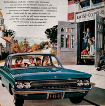 1961 Oldsmobile F85 Advertisement Automobilia Fire Engine House No. 85 D... - $41.08 CAD